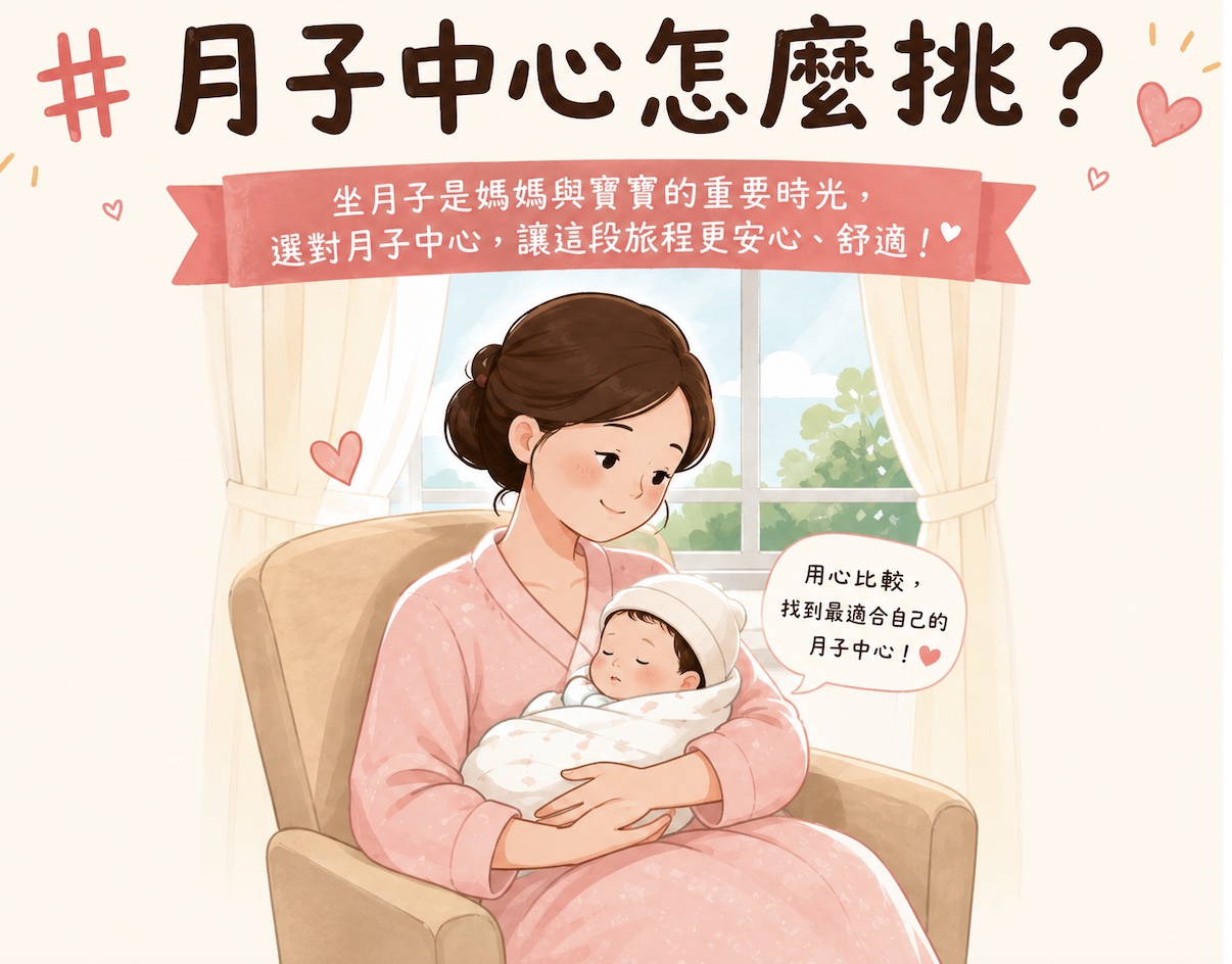 月子中心怎麼挑?10 個重點一次看懂,幫助新手爸媽找到最適合的產後照護